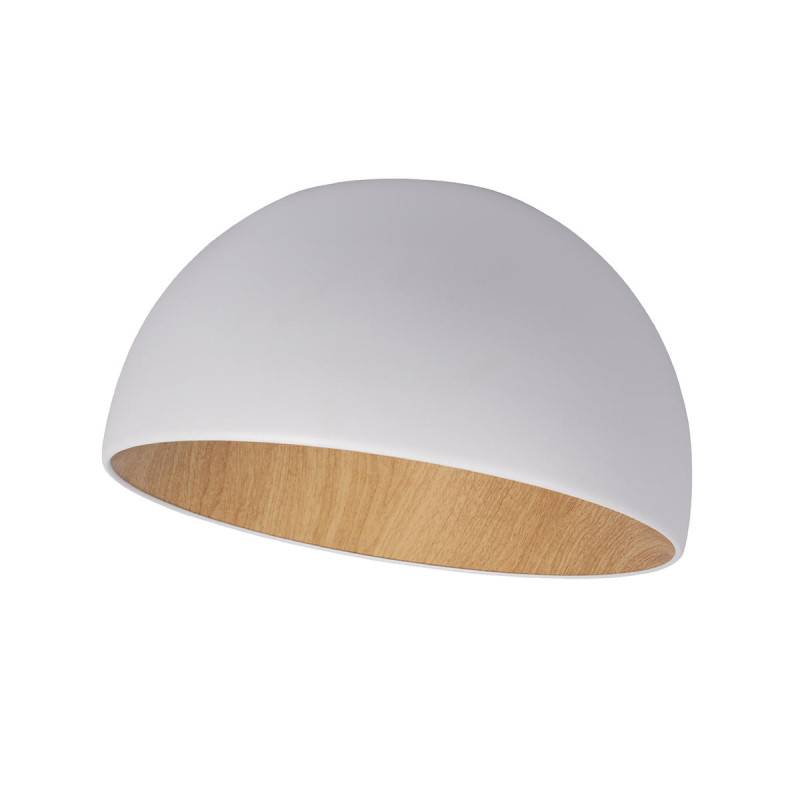 Светильник 35 см, 24W, 4000K Loft It (Light for You) Egg 10197/350 White, белый-дерево