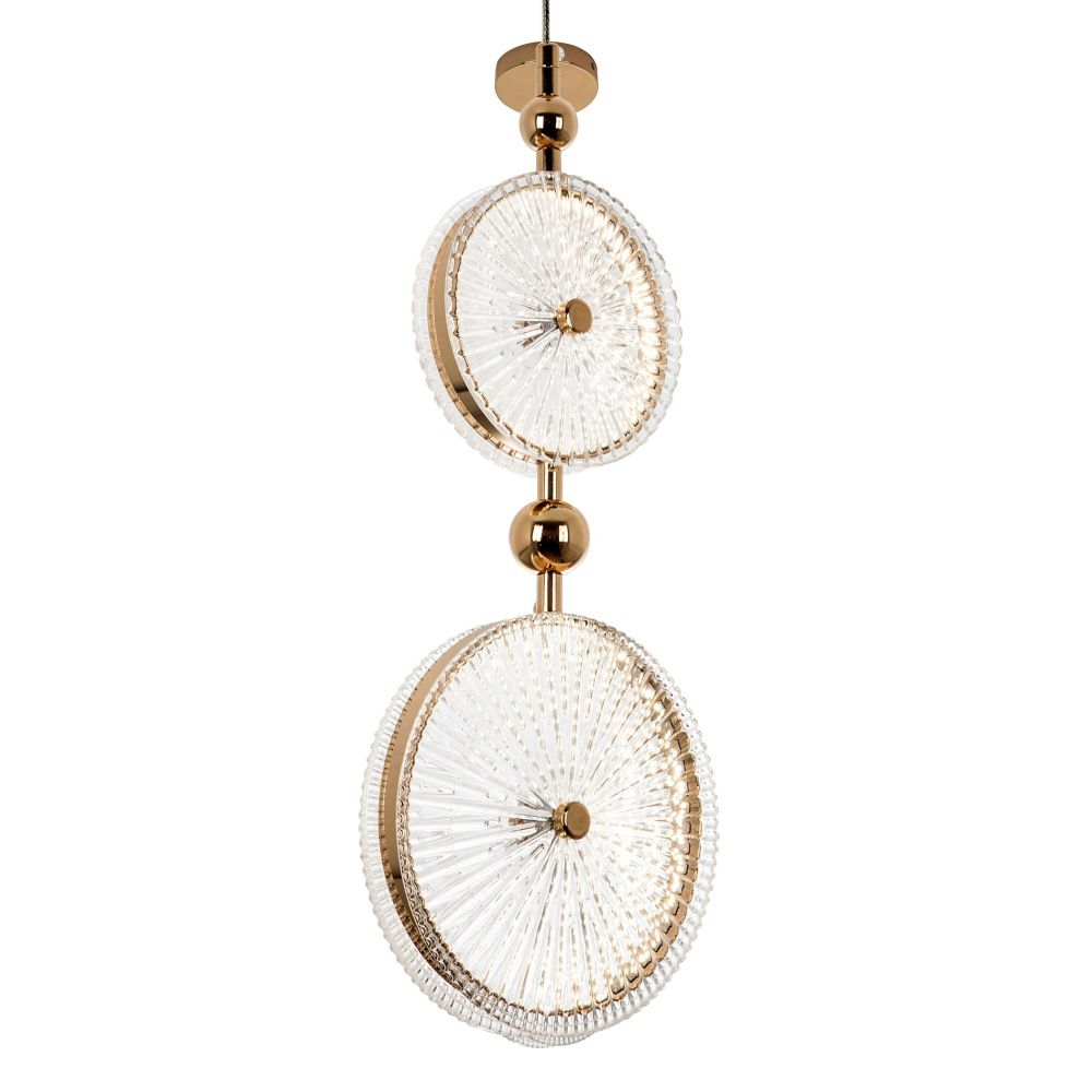 Подвесной светильник 20*10*170 см, LED 14W, 4000K, Золото MODESTYLE MS.1125.1 GD