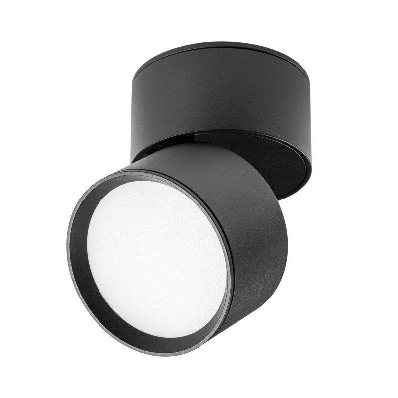 Спот *8*-9,6 см, *LED*9W, 3000/4000/6000K, Lightstar Acuto 215837, черный