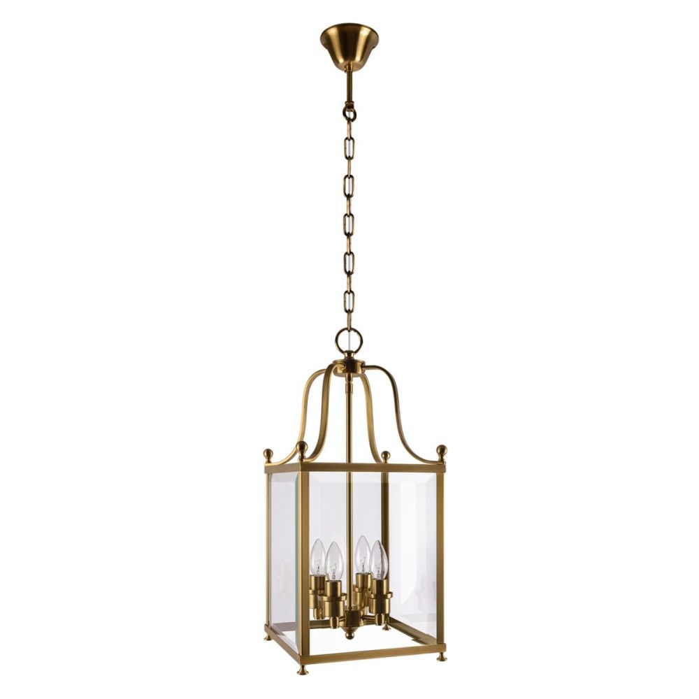 Подвесной светильник 28 см, Loft IT Noble 10591/4 AB, бронза