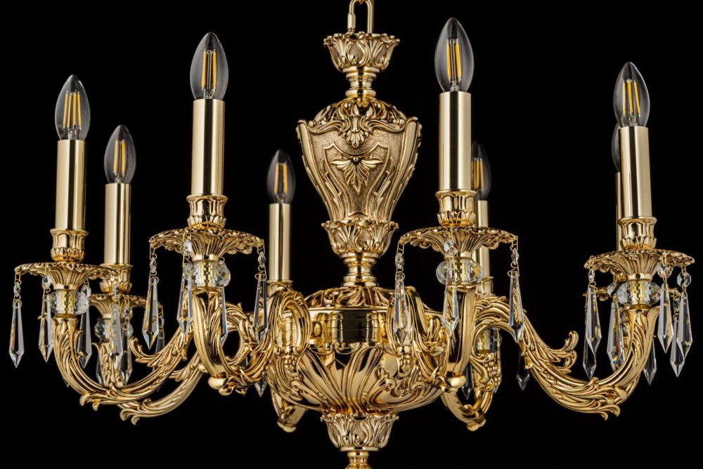 Бра *76*46 см, 8*E14*40W, Dio D`arte Estrada Estrada E 1.1.8.600 G, Золото