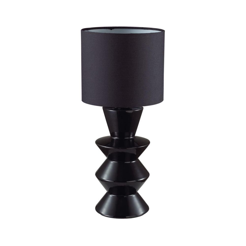 Настольная лампа 36 см, 1*E27*60W, Lumion Segi 8133/1T, черный