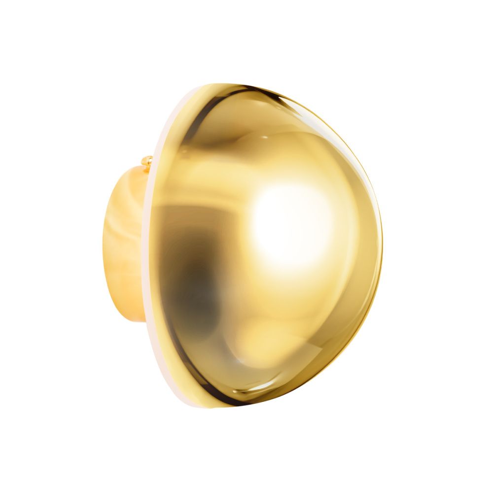 Бра *12*9,2 см, 1*LED*5W, 4000K, Loft It Dot 10362L Gold, Зеркальное золото