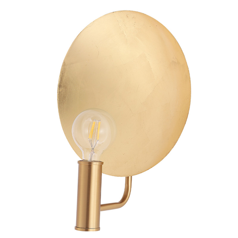 Бра 39 см, Crystal Lux SUNSHINE AP1 GOLD, золото-латунь