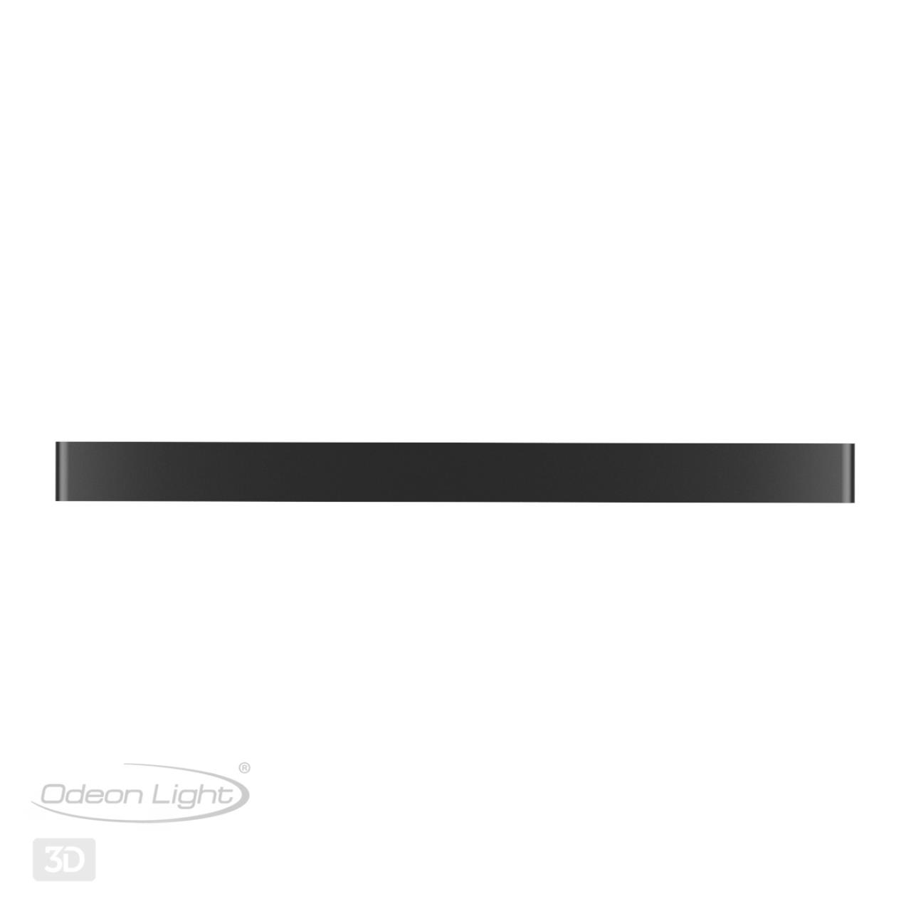 Светодиодный светильник 120 см Odeon Light Framant 4294/40WL, 40W LED, 3000K, черный