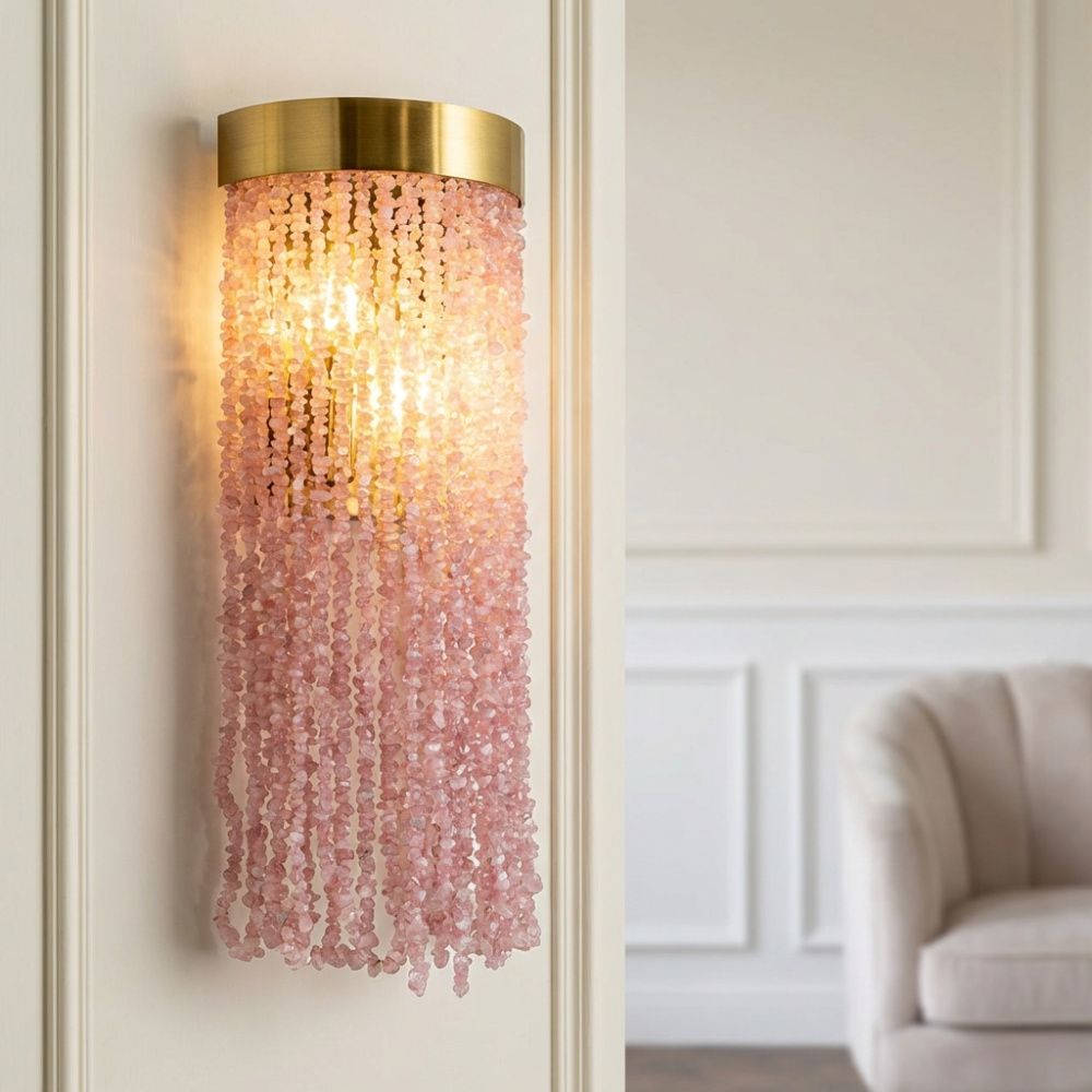 Бра 18*11*40 см, Е14*40W, Modestyle  MS.2442.400 BS-PK, Латунь