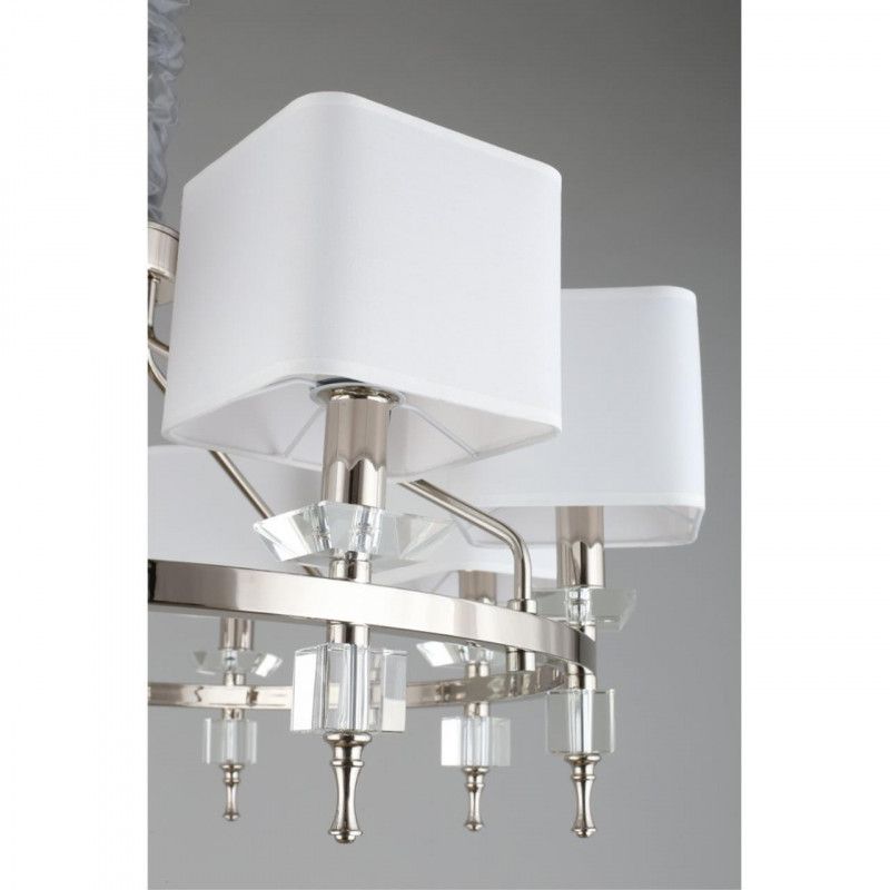 Подвесная люстра 80*70-130 см, E14, 40W, Aployt Giada APL.838.03.08, хром