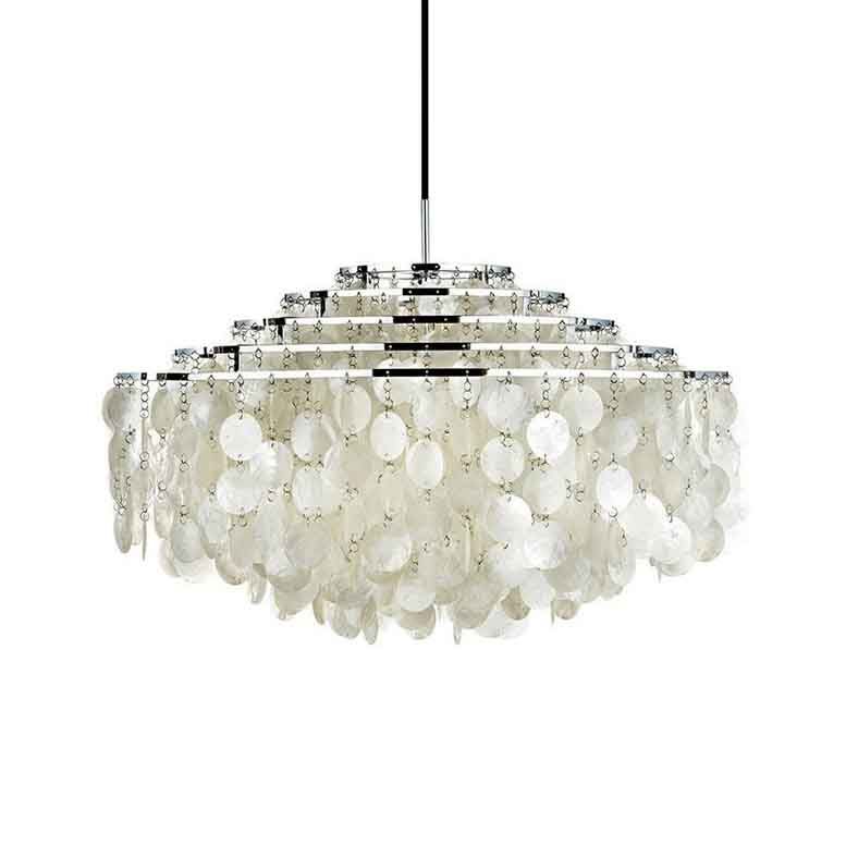 Подвесной светильник Elite Luxury D80 Chrome 80*80*36 см, 3*E27*60W, 3000, 4000, 6000K, ImperiumLoft eliteluxury01, Хром