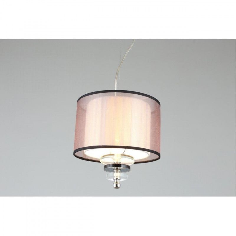 Подвесной светильник 25*50-130 см, 1*E14, 40W, Aployt FLORET APL.703.06.01, хром