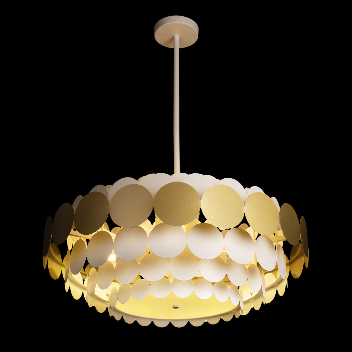 Подвесной светильник 62*28 см, 9*E14*40W LOFT IT Juicy 10310/S Gold золото, белый