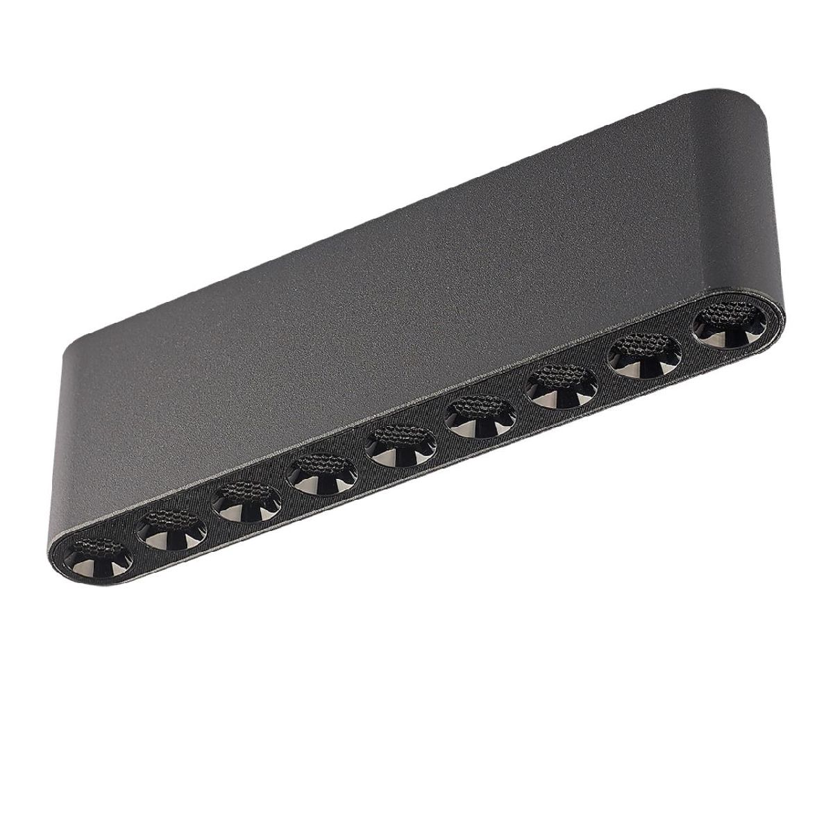 Накладной светильник 18 см, 21W, 3000K, Odeon Light Small 7092/21CL, черный