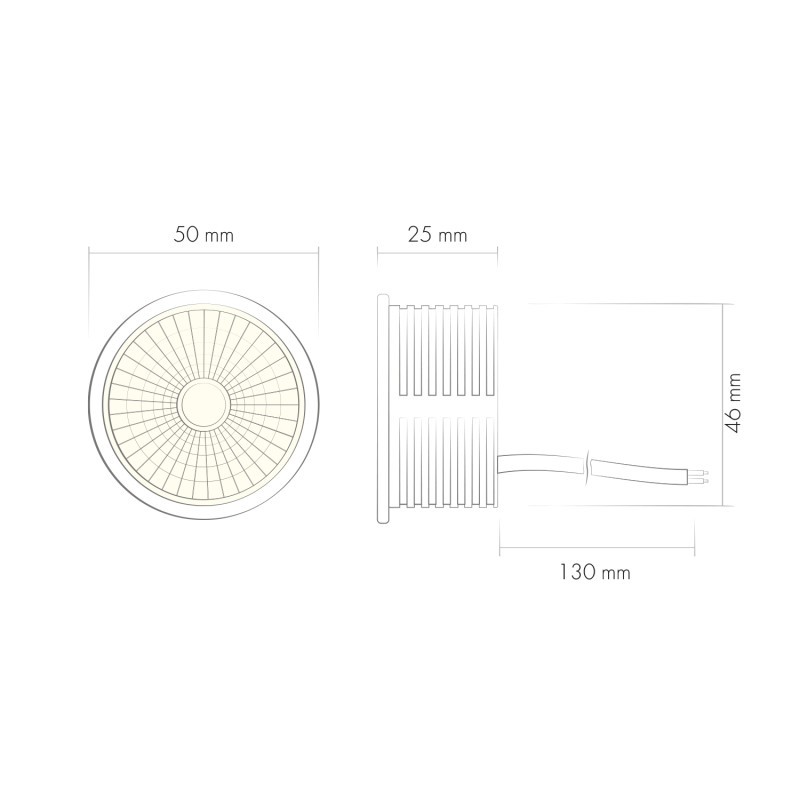Светодиодный модуль Denkirs DK3000-8W dim 3000K