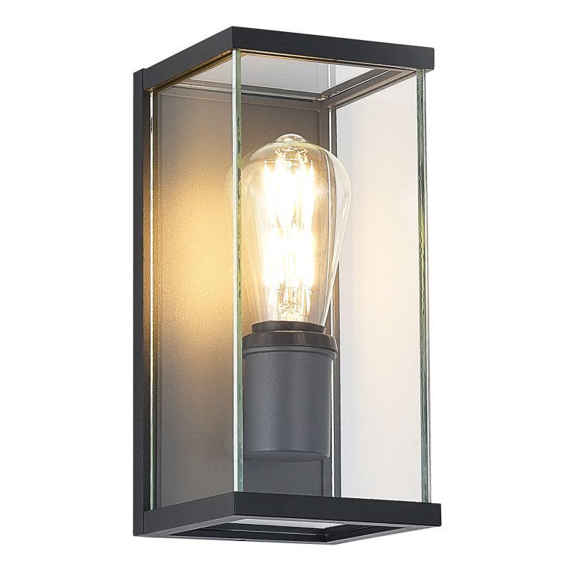 Светильник настенный 13*12*25 см, 1*E27*15W, ST-Luce Gross SL9019.701.01, серый