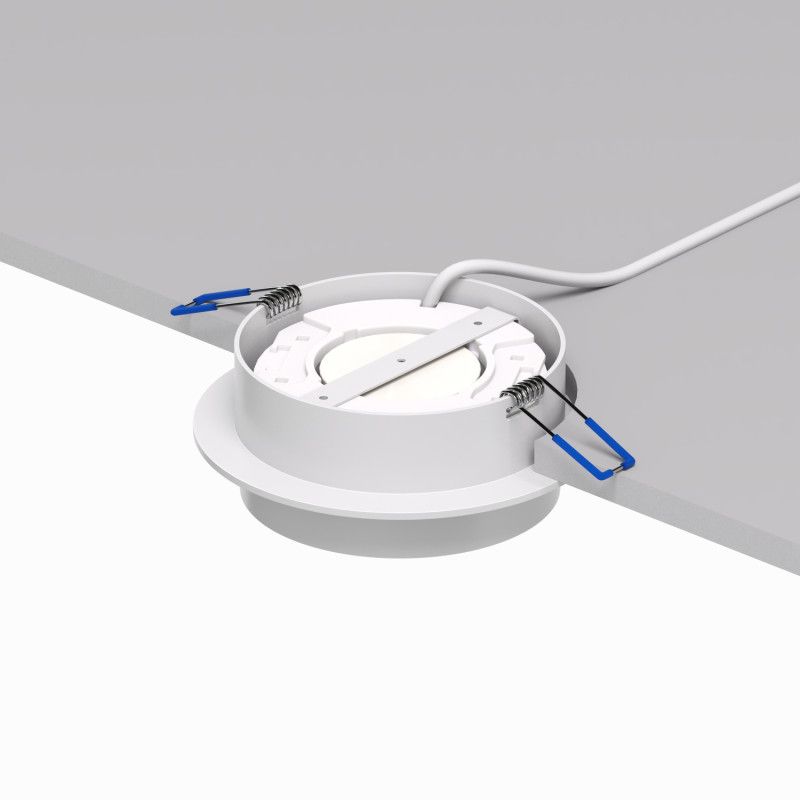 Светильник встраиваемый *11*4,5 см, 1*GX53*15W, Denkirs FLAT DK2090-WH, белый