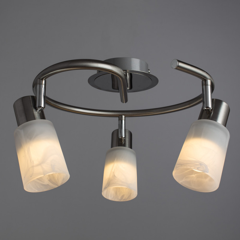 Спот A4510PL-3SS Arte Lamp, серебро матовое