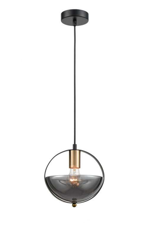 Подвесной светильник  21*142 см, 1*E27 черный, золото Vele Luce Broadway VL5362P11