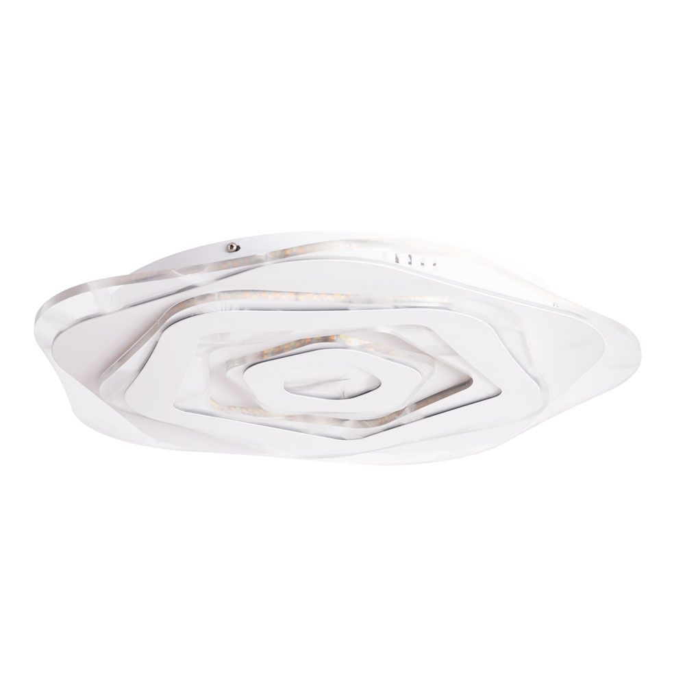 Потолочный светодиодный светильник Arte Lamp Multi-Piuma A1398PL-1CL белый, диаметр 50 см