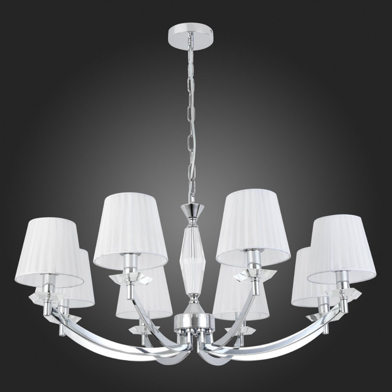 Светильник подвесной 90 см, ST LUCE BELLO SL1756.103.08 Хром