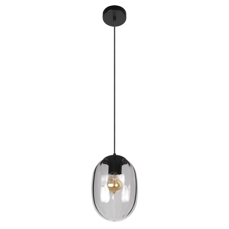 Подвесной светильник *18*-27,5 см, 1*E27*40W, LOFT IT Bubble 10427 Smoke, черный