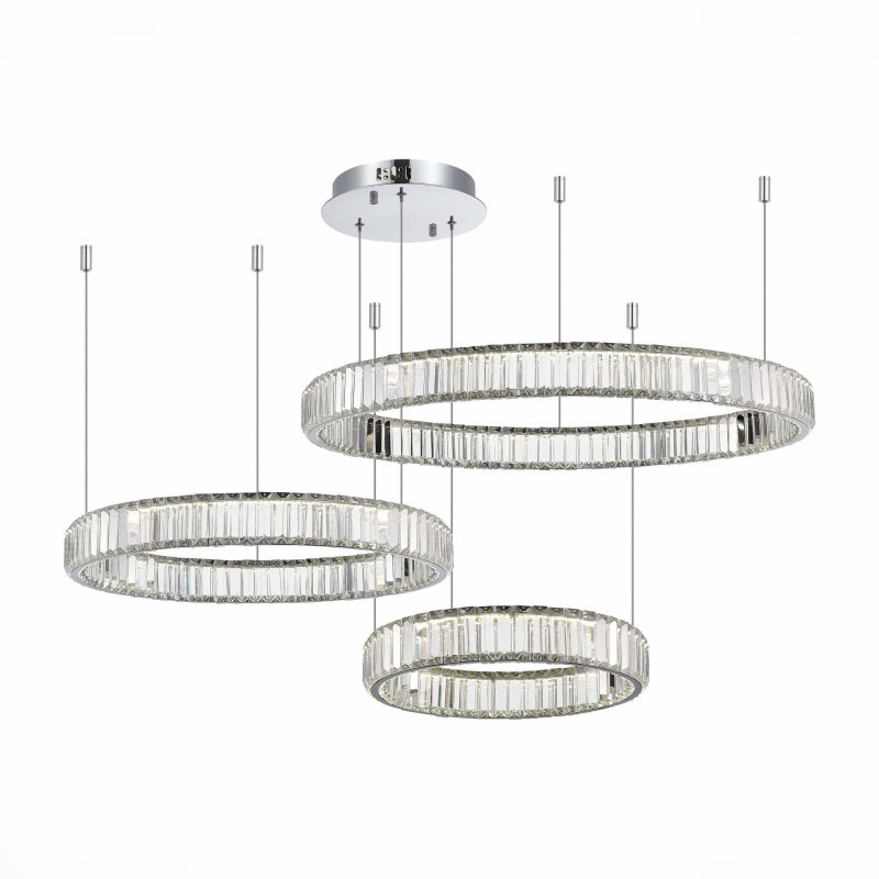 Люстра подвесная 130*120 см, 122W 4000K ST LUCE TIVOLI SL1622.113.03 Хром