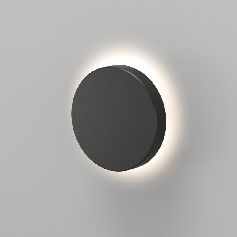 Бра *16*8- см, *LED*15W, 3000K, Denkirs DRAMEN DK9701-BK, черный алюминий