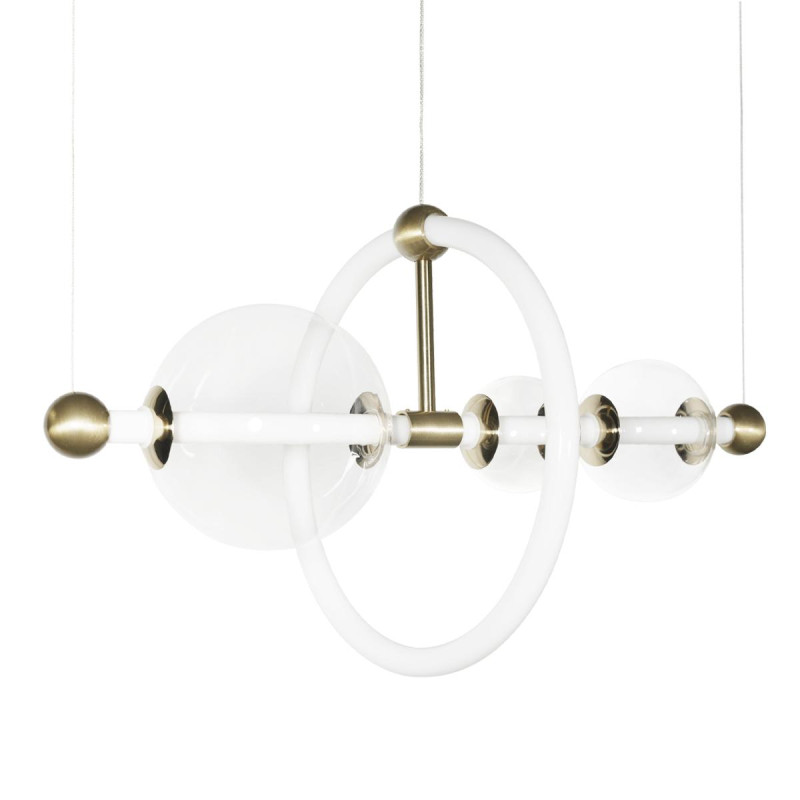 Светильник 50* см, 2*LED*28W, 3000К Loft It 10126/500 Alpha, Белый, золото