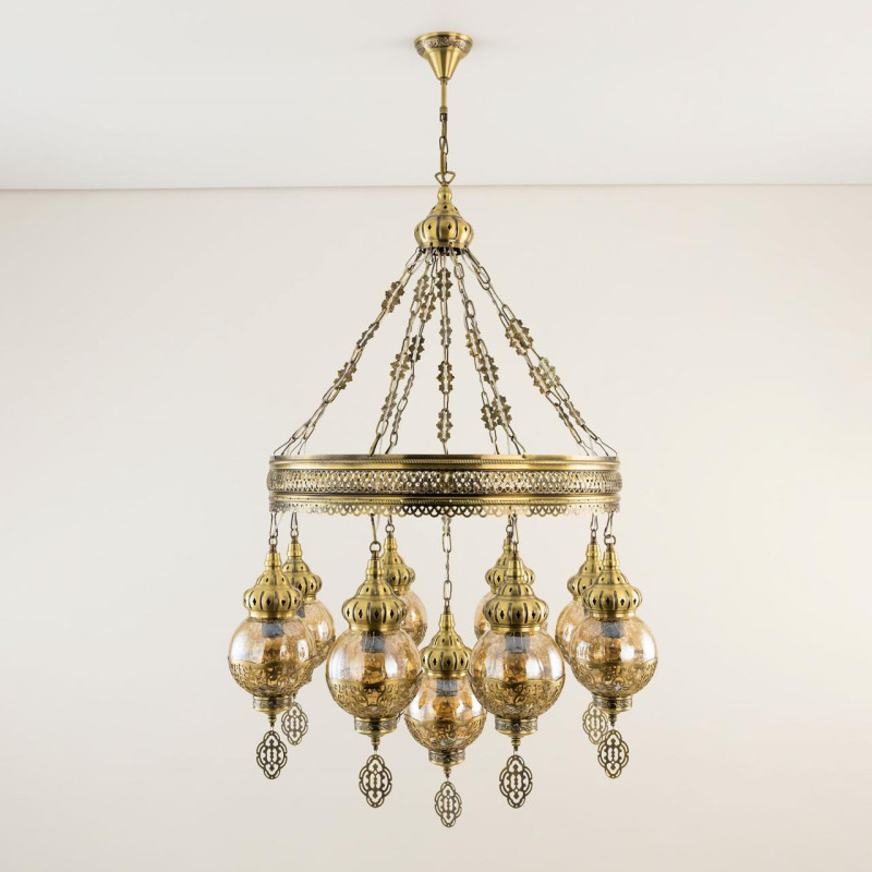 Люстра 80 см Citilux Каир CL419183 бронза