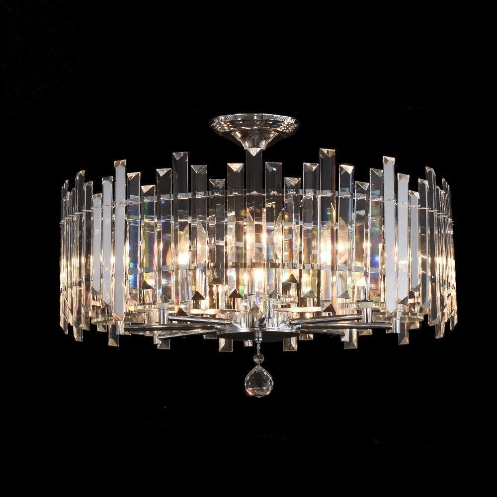 Люстра 57*57*40 см, 8*E14 Gerhort G21113/8CR+CL, Хром