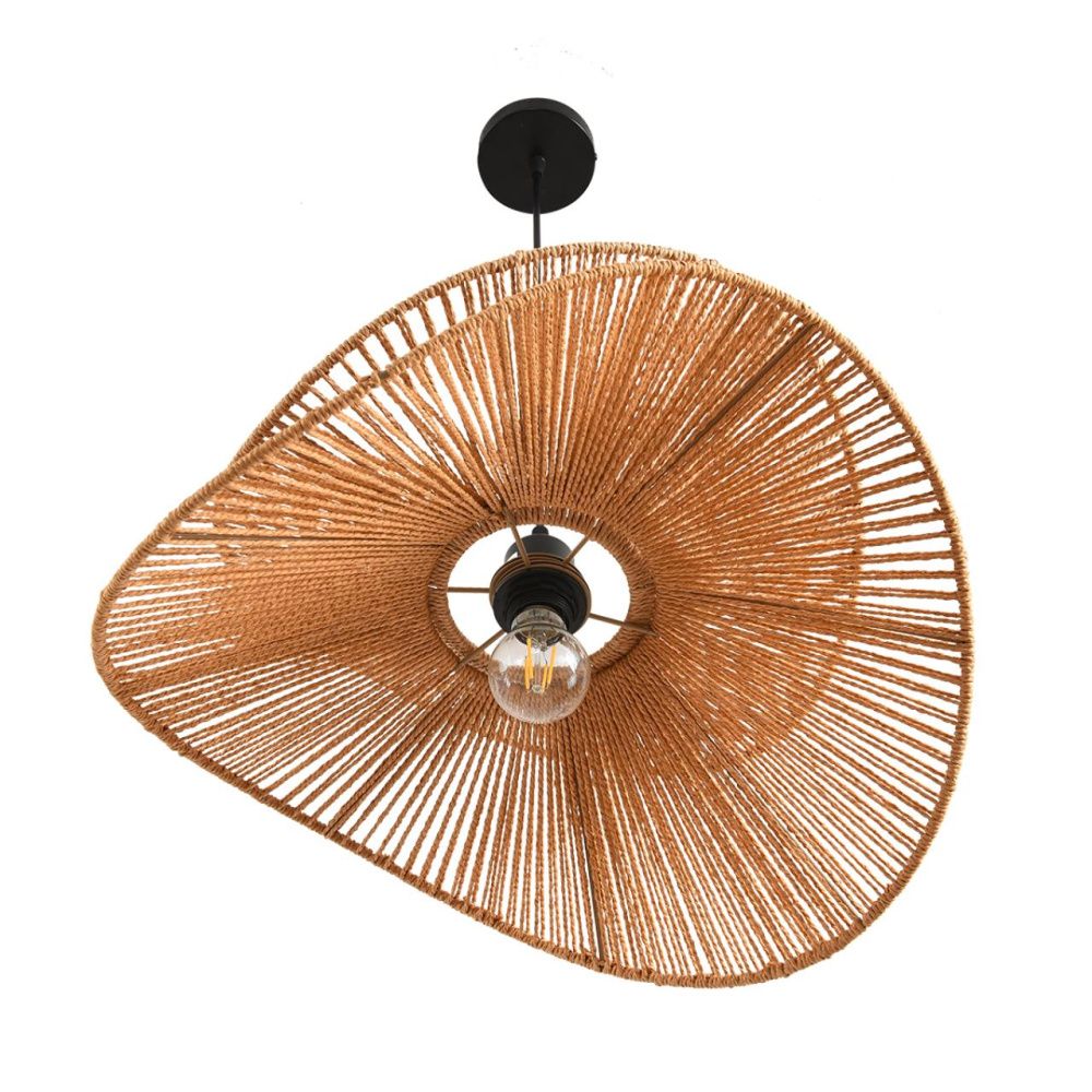 Подвес 9*58*126-126 см, 1*E27*40W, Lumion Rope 8381/1, черный