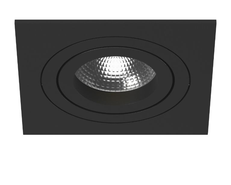 Встраиваемый светильник Light Star Intero 16 i51707, черный
