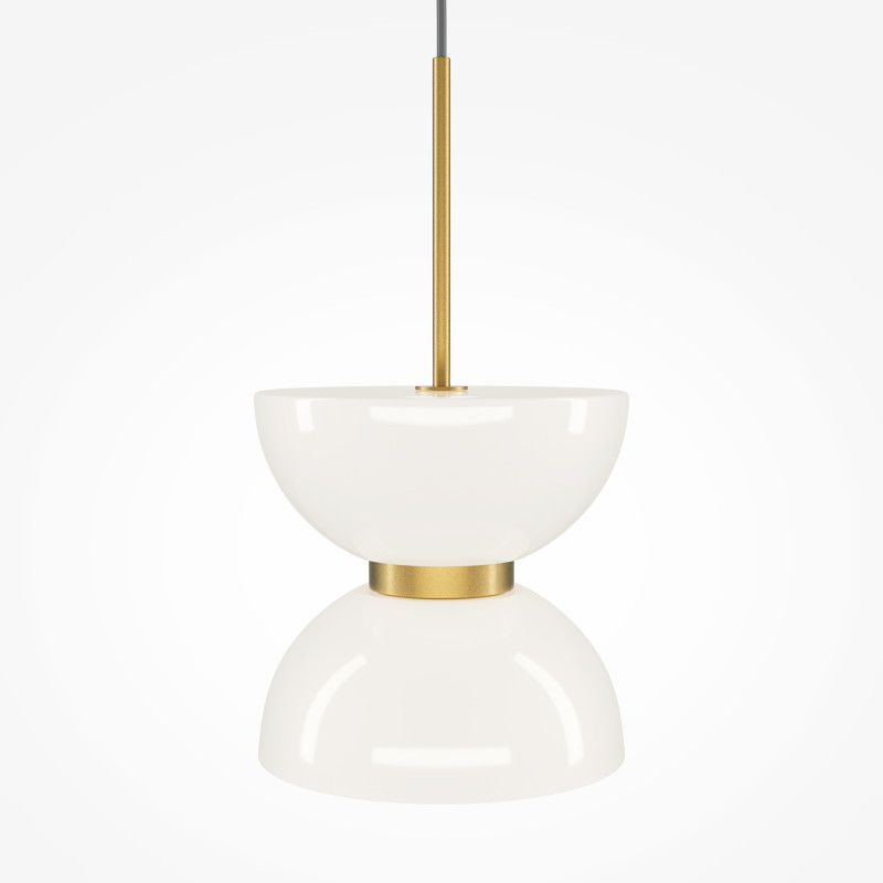 Подвесной светильник 22*59,6*350 см, LED*11W, 3000 К, Kyoto MOD178PL-L11G3K Maytoni, Золото и серый