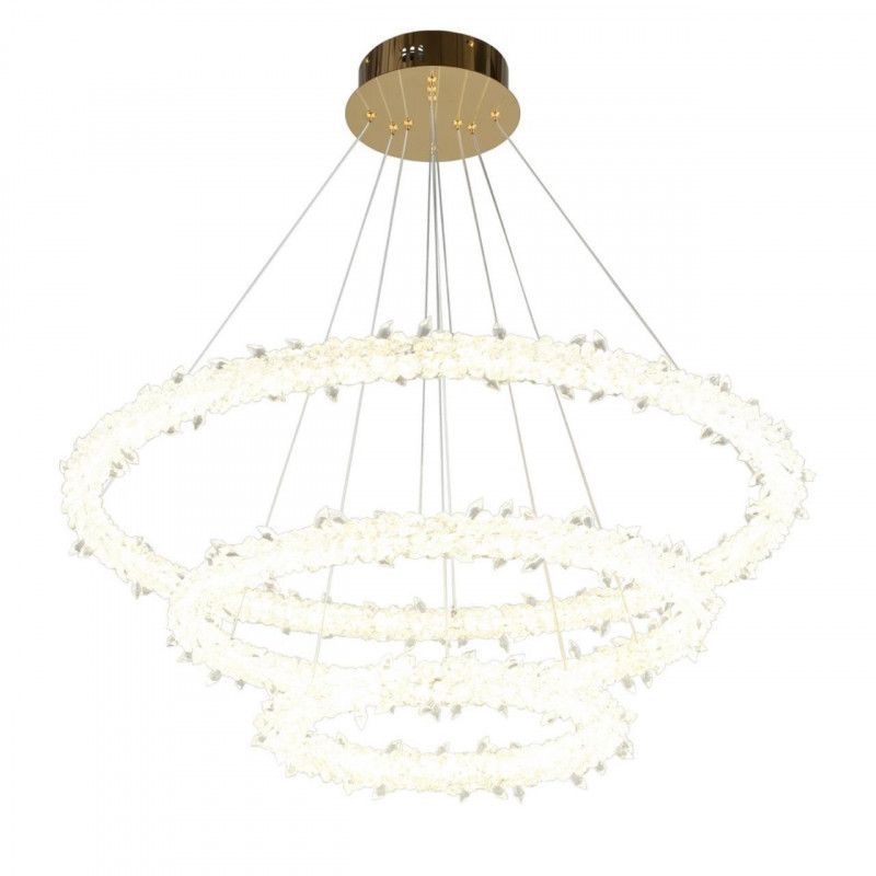 Каскадная люстра 80*70-190 см 105W, 4000K, Aployt Merion APL.040.03.105, бронзовый