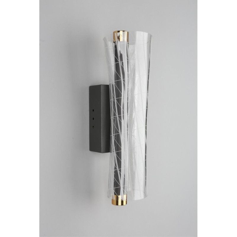 Бра 11*11*31 см 11W, 4000K, Aployt Klemens APL.660.01.11, серый