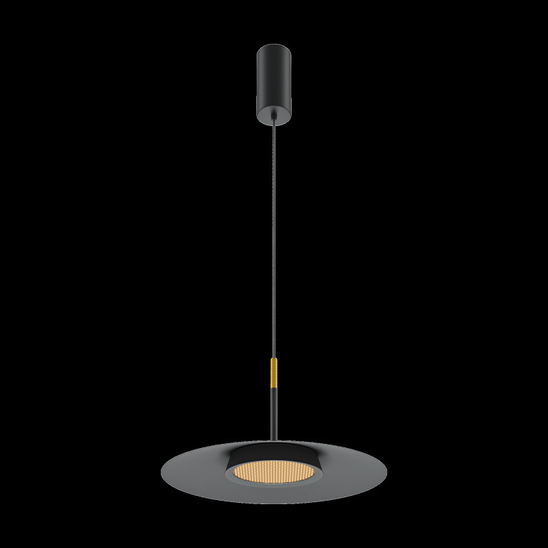Подвесной светильник 35*328 см, LED, 12W, 3000К, Maytoni El MOD041PL-L15B3K1 черный