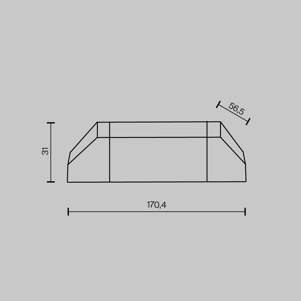 Источник напряжения 24V PSL020-75W-TRIAC-IP20 Maytoni Lighting control  734007