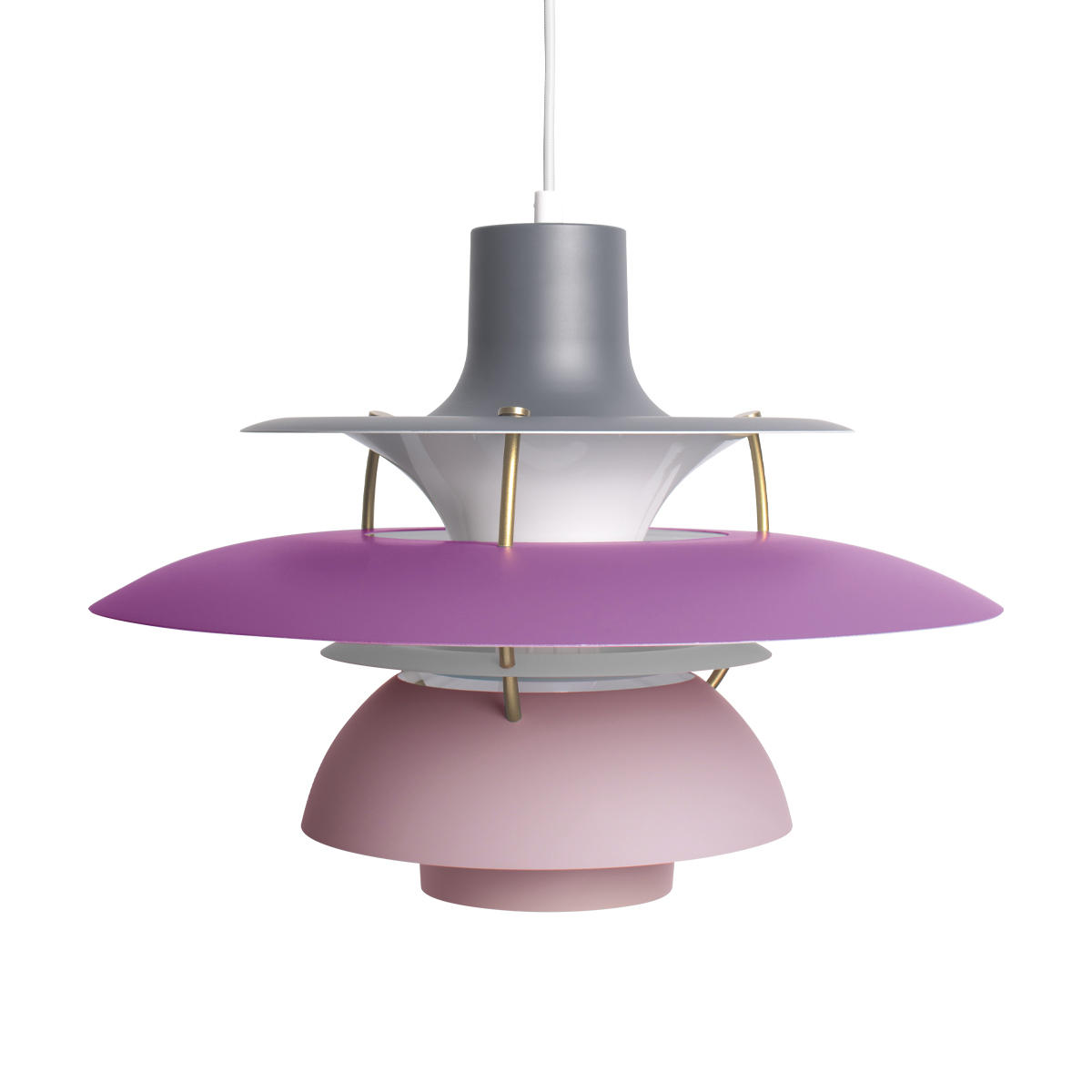 Подвесной светильник 40*38 см, 1*E27*40W  LOFT IT Floret 10113 Pink розовый