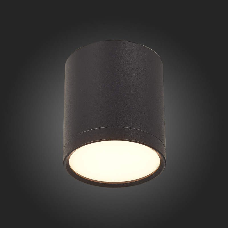 Светильник 7 см, 5W 3000K ST LUCE Накладные светильники ST113.432.05 Черный