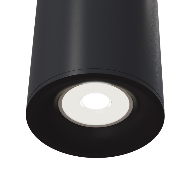 Светильник 8,5*8,5 см, GU10 50W, Maytoni Alfa C012CL-01B, черный