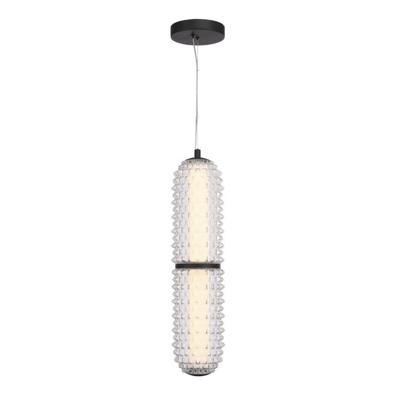 Подвесной светильник 15*150 см, 1*LED*22W, 4000K, ST-Luce Saguaro SL6144.403.01, черный