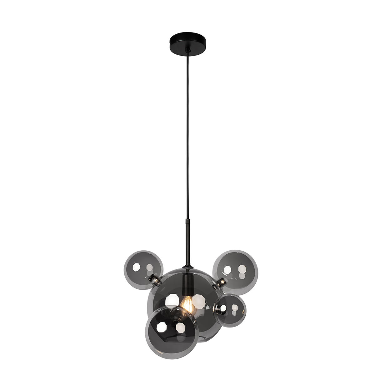 Подвесной светильник 41*31 см, 1*E14*40W LOFT IT Bolle 2029-P6 mini черный