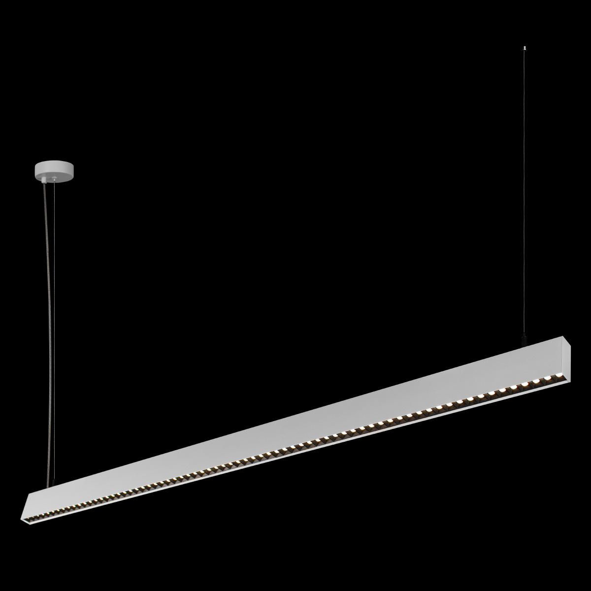 Подвесной светильник 120*4,5*7,5 см, 1*LED*40W 4000K LOFT IT Vim 10318/B White белый