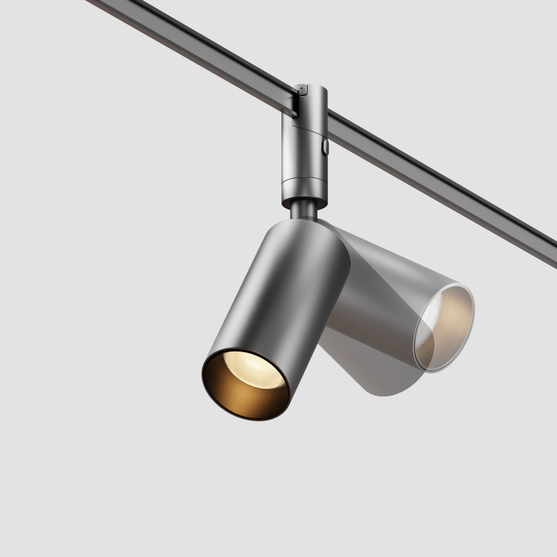 Трековый светильник FLEXITY 4,5*10 см, LED 10W 3000K 36° Maytoni Technical Focus Led TR201-1-10W3K-M-B черный