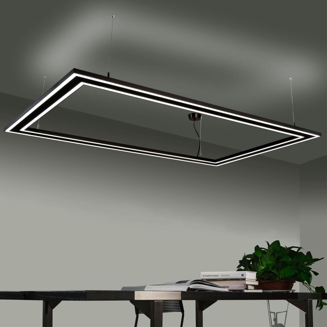Подвесной светодиодный светильник Novotech Iter 358446, 60W LED, 4000K, черный