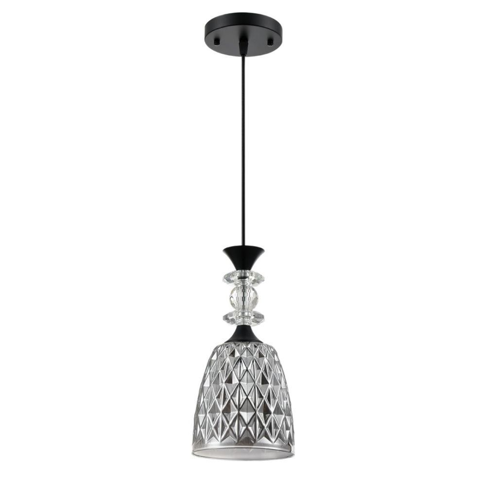Светильник подвесной 80 см, 1*E27*60W, Lumion Elenika 8057/1A, черный