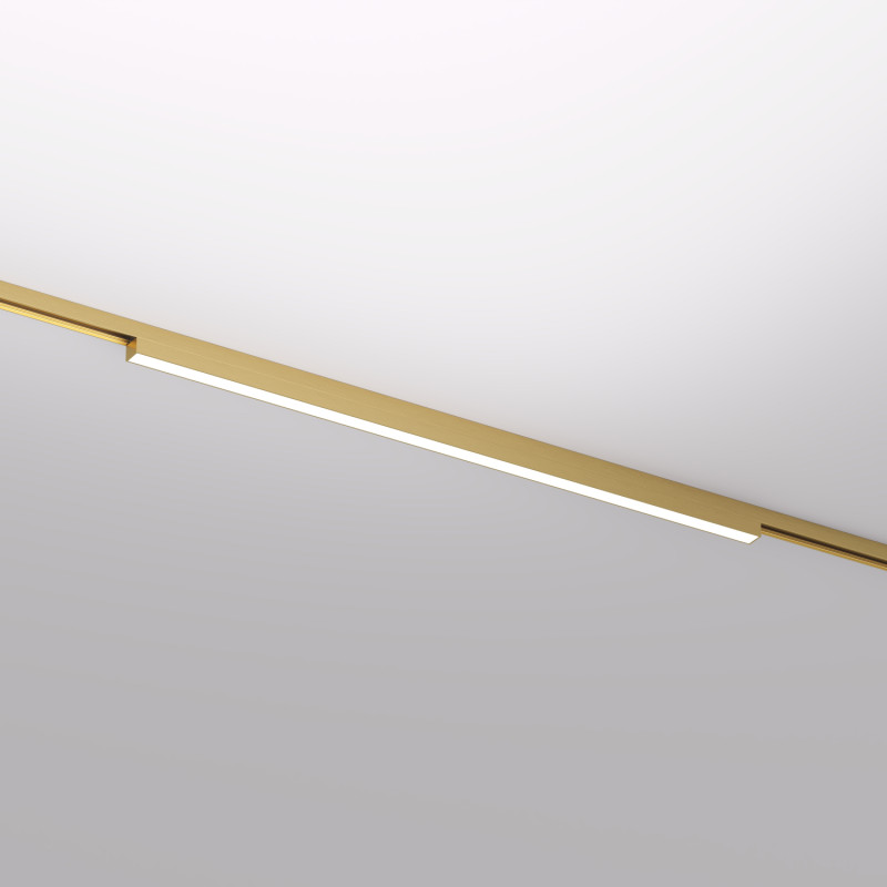 Светильник на шине 60,1*1,9*2,7 см, 24W, 3000К, Denkirs SHINE LINEAR DK5752-SB латунный