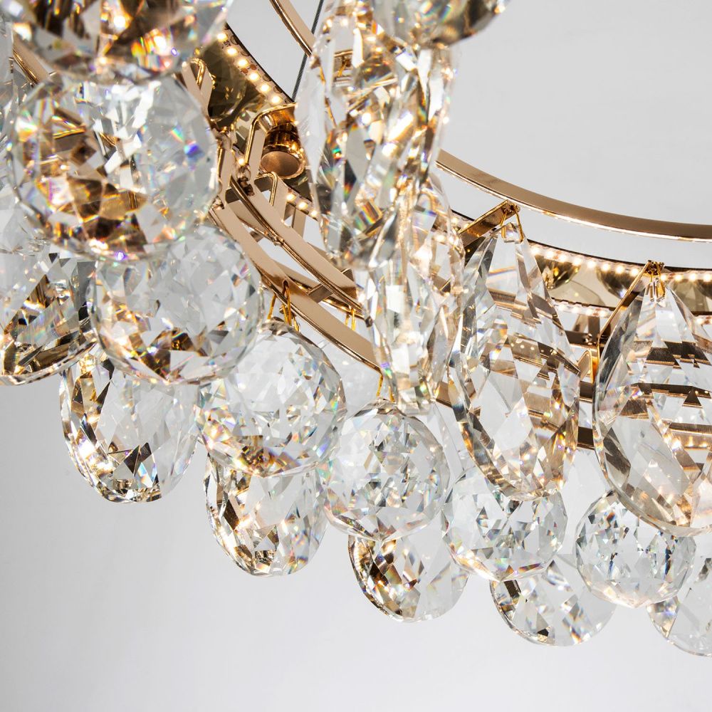 Подвесная люстра **100 см, LED 108W, 3000 / 6000K, Золото MODELUX ML.351.800 GD