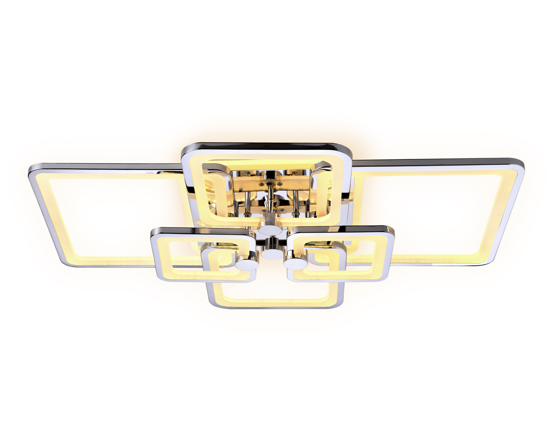 Светильник 80*55*14 см,  176W, 3000К, хром Ambrella Acrylica Original FA5307