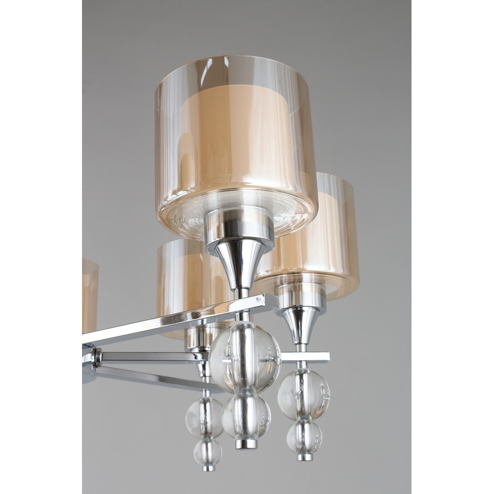 Светильник 80 см, Omnilux Aprica OML-70803-08, хром