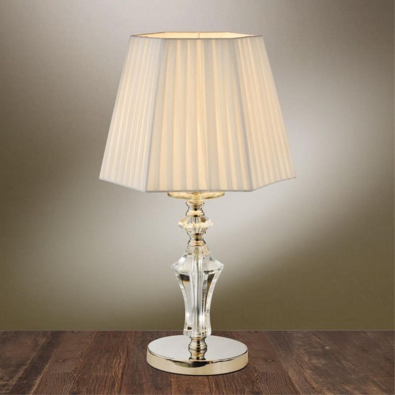 Настольная лампа 30*60 см, 1*E27, 60W, Aployt Jula APL.707.04.01, хром