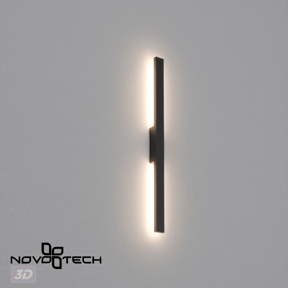Светильник 100 см, 24W, 2700-4000K, Novotech 359982, черный